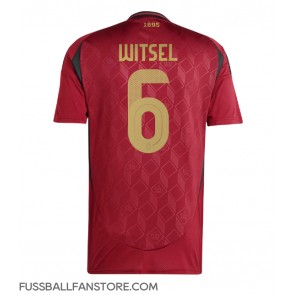 Belgien Axel Witsel #6 Replik Heimtrikot EM 2024 Kurzarm